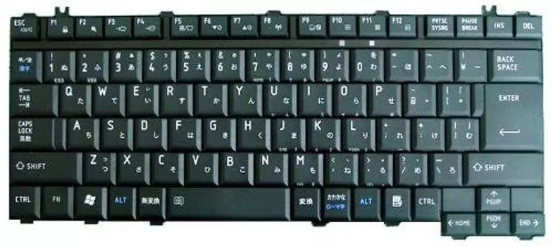 Клавиатура для Toshiba TX65DLPB 6037B0021901 (черный) чёрный