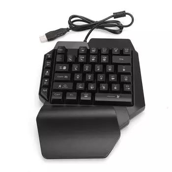Клавиатура OneHanded для PUBG Computer Механический игровой аксессуар с эффектной подсветкой