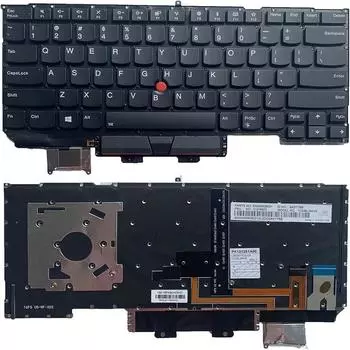 Клавиатура с подсветкой для Lenovo ThinkPad X1 Carbon 5-го 6-го поколения 2017 2018 01ER623