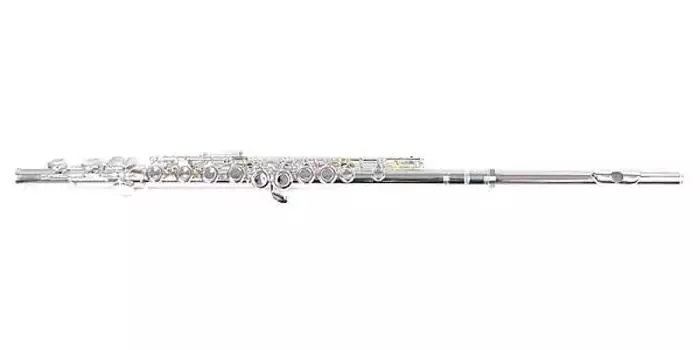 Клавиша PLAYTECH Flute Covered с покрытием из немецкого серебра и футляром