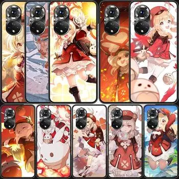 Klee - Genshin Impact Phone Case For Huawei P Smart 2021 Y5 Y6 Y7 Y9 Honor 50 20 Pro 10 10I 9 9X Y9S 8 8A 8X 8S 7S Cover Huawei Y9S