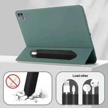 Клейкие чехлы для карандашей Apple Pencil 2 1, держатель для iPad, чехол для карандаша, планшета, сенсорного стилуса, сумка-чехол, держатель для стилуса розовый