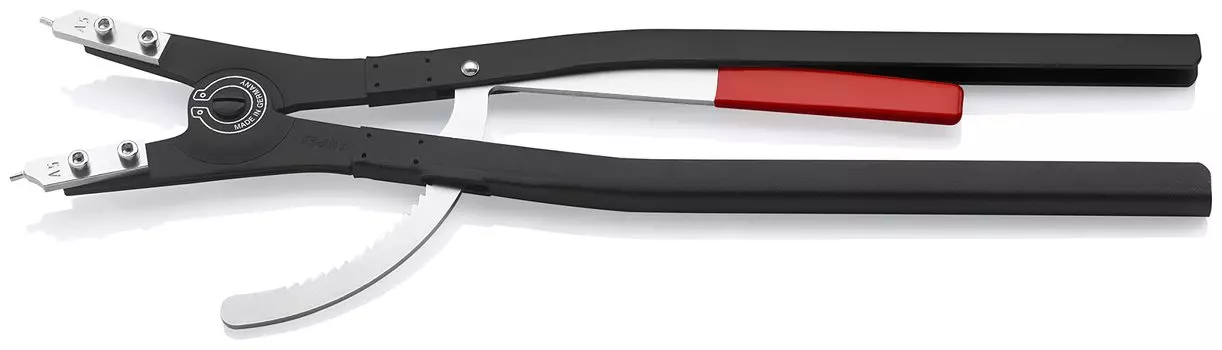 Клещи для стопорных колец KNIPEX 4610A5 122-300 мм чёрный