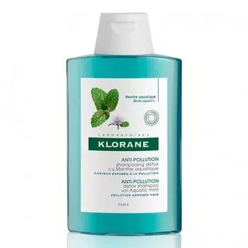 Klorane Aquatique Мятный детокс-шампунь 400 мл