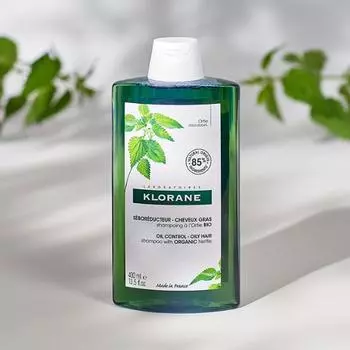 Klorane Nettle Шампунь No Sebum 400 мл (полярный скальп)