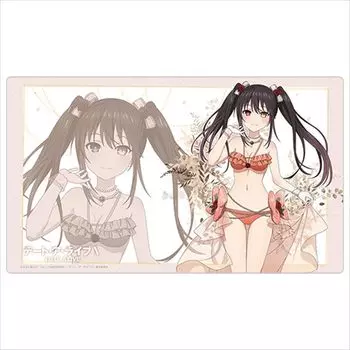 Ключ-th Date A Live V Оригинальный резиновый коврик (Куруми Токисаки Купальное платье) приблизительно. В350 x Ш600 x Г2мм Полиэстеровая резина