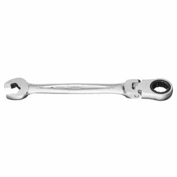 Ключ торцевой TONE Swing Quick Ratchet Ширина под ключ 21 мм RMFQ-21 серебряный
