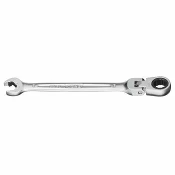 Ключ торцевой TONE Swing Quick Ratchet Ширина под ключ 8 мм RMFQ-08 серебряный