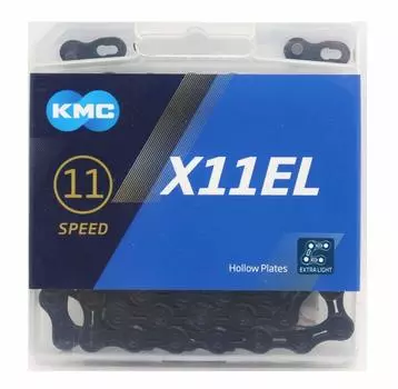 KMC X11EL Black BLACK Tech Chain 11 скоростей 118звеньев скорость/11с/11 [предмет]