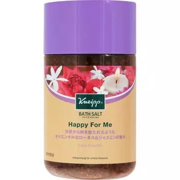 Соль для ванн Kneipp Happy For Me с ароматом лотоса и жасмина 850 г