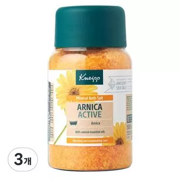 Kneipp Соль для ванн «Арника» Соль для ванн со вкусом трав, 500 г, 3 шт.
