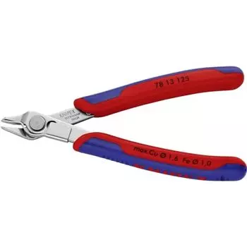 Knipex 78 13 125 Electronics Cutter Super-Knips 4,92 with opening spring