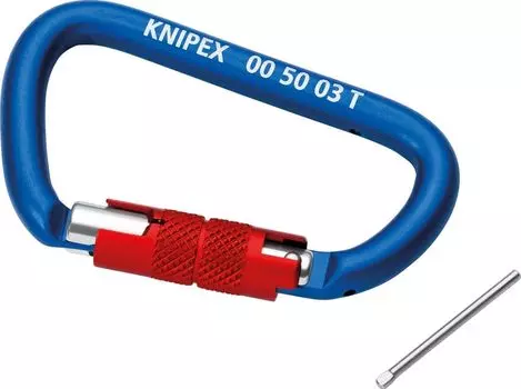 Карабин KNIPEX для страховочного ремня 2 шт. 005003TBK