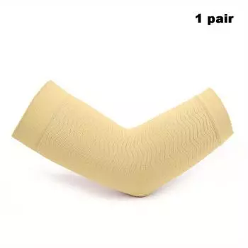 Knitted Arm Sleeve for Shaping and Beauty, Elastic Contraction and Auxiliary Compression Arm Sleeve One Size