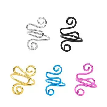 Knitting Crochet Loop Rings, Crochet Rings for Finger Yarn Guide Finger Holder золотой
