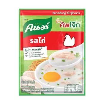 Knorr 100% рисовая каша с жасмином быстрого приготовления (Отвар) с курицей 50 г. х 4/12/24 шт. 50 g. x 4 pcs