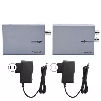 Коаксиальный удлинитель HDMI Приемник Аксессуары для дисплея 1080P 500 метров Напряжение 100240 В Вилка US US Plug