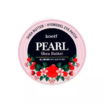 KOELF Патчи для глаз с жемчугом и маслом ши (3 варианта) 1pcs