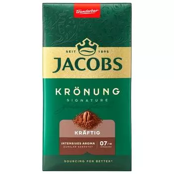 Кофе молотый Jacobs Crnung Strong 500 г