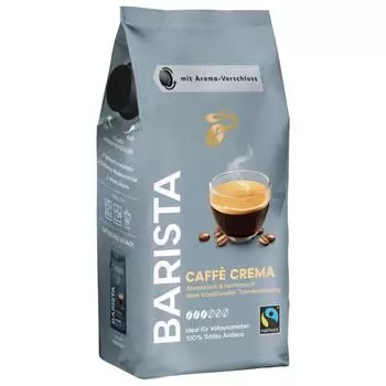 Кофе в зернах Tchibo цельнозерновой barista cafe crema 1 кг
