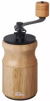 Кофемолка Kalita, деревянная, прочная, чугунная, с естественной грубостью помола, регулируемая ручная кофемолка, ручная мельница для начинающих