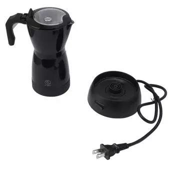 Кофеварка Moka Pot Visible 300 мл с мелкими отверстиями 550 Вт 6 чашек для кемпинга Moka Coffee Pot для Moka Cappuccino Latte L