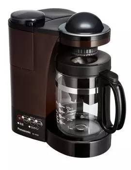 Кофеварка Panasonic с очисткой воды из нержавеющей стали Brown Mill, фильтр, функция, NC-R500-T