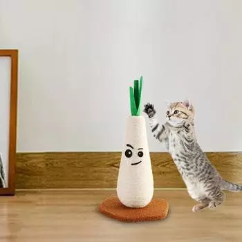 Когтеточка для кошек из сизаля, когтеточка для котят, высота 15 дюймов, современный дизайн, игрушка для домашних животных, когтеточка для домашних кошек, когтеточка для кошек из сизаля, котенок