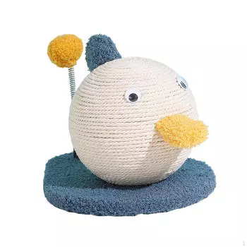 Когтеточка для кошек, мяч, животные, декоративная когтеточка, игрушка-царапка для отдыха и сна Duck