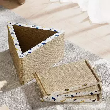 Когтеточки для кошек, когтеточка из картона, современная, для маленьких и средних домашних животных Small size