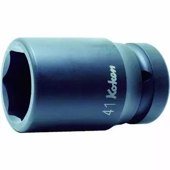 Koken 1 Impact hexagonal socket 41mm (25.4mm) SQ. semi-deep (thin wall) 18301X-41