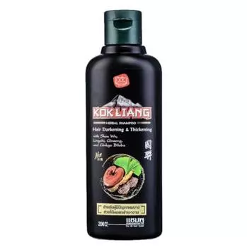 Kokliang Herbal Шампунь для затемнения и утолщения 200 мл 200 ml