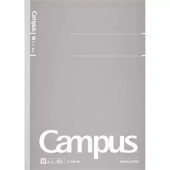 KOKUYO Campus Notebook Plain 40 Sheets Semi B5 No-4W-M 10 Book Set