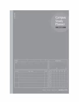KOKUYO Campus Study Planner Daily в линейку A5 Серый набор (Блокнот) No-Y82MD-M 5-Book