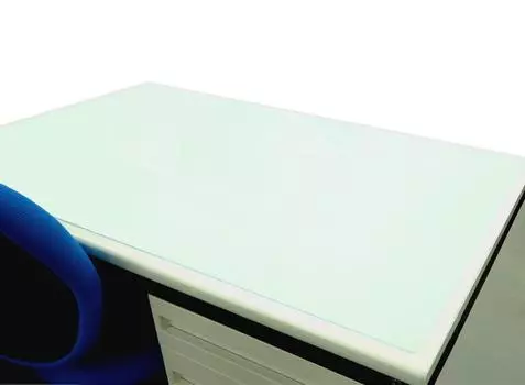 KOKUYO Desk Mat, Soft (Recycled Olefin Resin), Transparent, No Underlay, 1187 x 687 Ma-927N