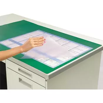 KOKUYO Desk Mat, Soft (), Schedule Included, Integrated Underlay, 900x600 Ma-54N