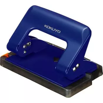 KOKUYO Дырокол Rakuake Handy 2 отверстия 17 шт. Синий PN-G17B