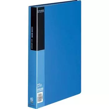 KOKUYO File Clear File Basic A4 60 Sheets Blue La-B60B