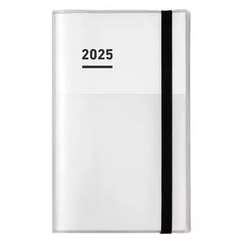 KOKUYO Jibun Notebook First Kit Notebook 2025 Monthly Weekly A5 Slim White начинается в ноябре 2024 Ni-JF1W-25 белый