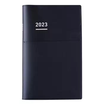 KOKUYO Ноутбук Jibun Notebook Biz mini Notebook 2023 B6 Slim Monthly & Weekly Matte Black Ni-JBM1D-23 Поставки начнутся в декабре 2022 г.