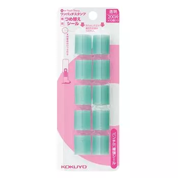 KOKUYO One Patch Stamp сменный набор наклеек из 10 штук Ta-PS3X5