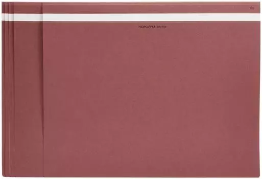 KOKUYO Report Maker Binding File A4 5 Books Red Seho-50R