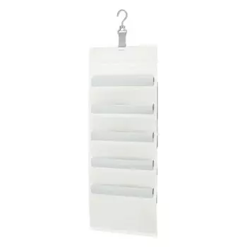 KOKUYO Wall Wall Quickly For 5 Pocket, Подвесной, Хранение, Доступный, Документы, Карманы, Белый, F-KPM50-1