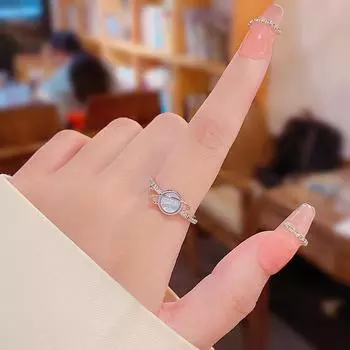 Кольцо Dreamy Blue Planet Index Ring – модная роскошь для женщин J639 серебряный