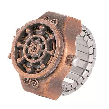 Кольцо Lancardo Rudder Ring Free Ring Крышка кольца Крышка Easy to Daily Life Юбилейное кольцо, Часы, Размер, Часы, Часы, В комплекте, Мужские, Женские, Аналоговые, красный