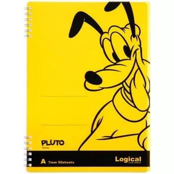Кольцо Nakabayashi Note W Note B5 Pluto Yellow NW-B507-Y