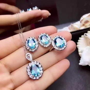 Кольцо-серьги Color Treasure для женщин