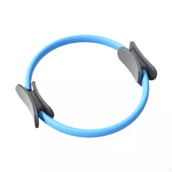 Кольцо-сопротивление Pilates Circle для домашних тренировок весом 50 фунтов Blue 50 lbs