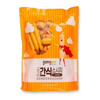 Колбаса Gomgom Snack с оригинальным вкусом 20 г x 50 шт.