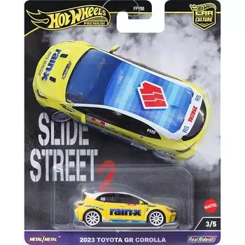 Колеса Hot Wheels) автомобиль культура слайд улица 2023 toyota GR corolla автомобиль игрушки мини-машина от 3 лет желтый HKC82